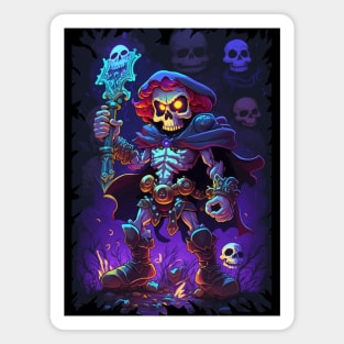 The Deadmaster Skeletoon Magnet